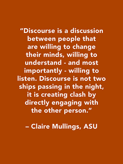 Claire Mullings Quote, ASU -brown