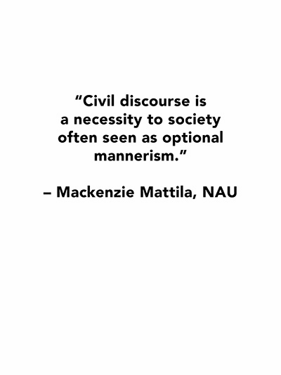 Mackenzie Mattila Quote, NAU -white